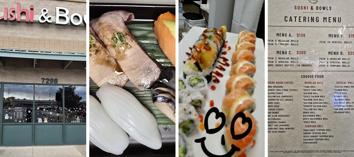 SUSHI & BOWLS Menu