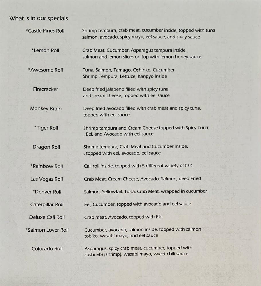 SUSHI & BOWLS Menu image 3