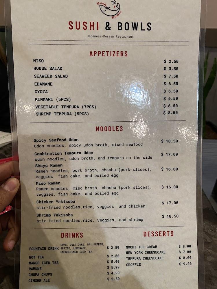 SUSHI & BOWLS Menu image 4